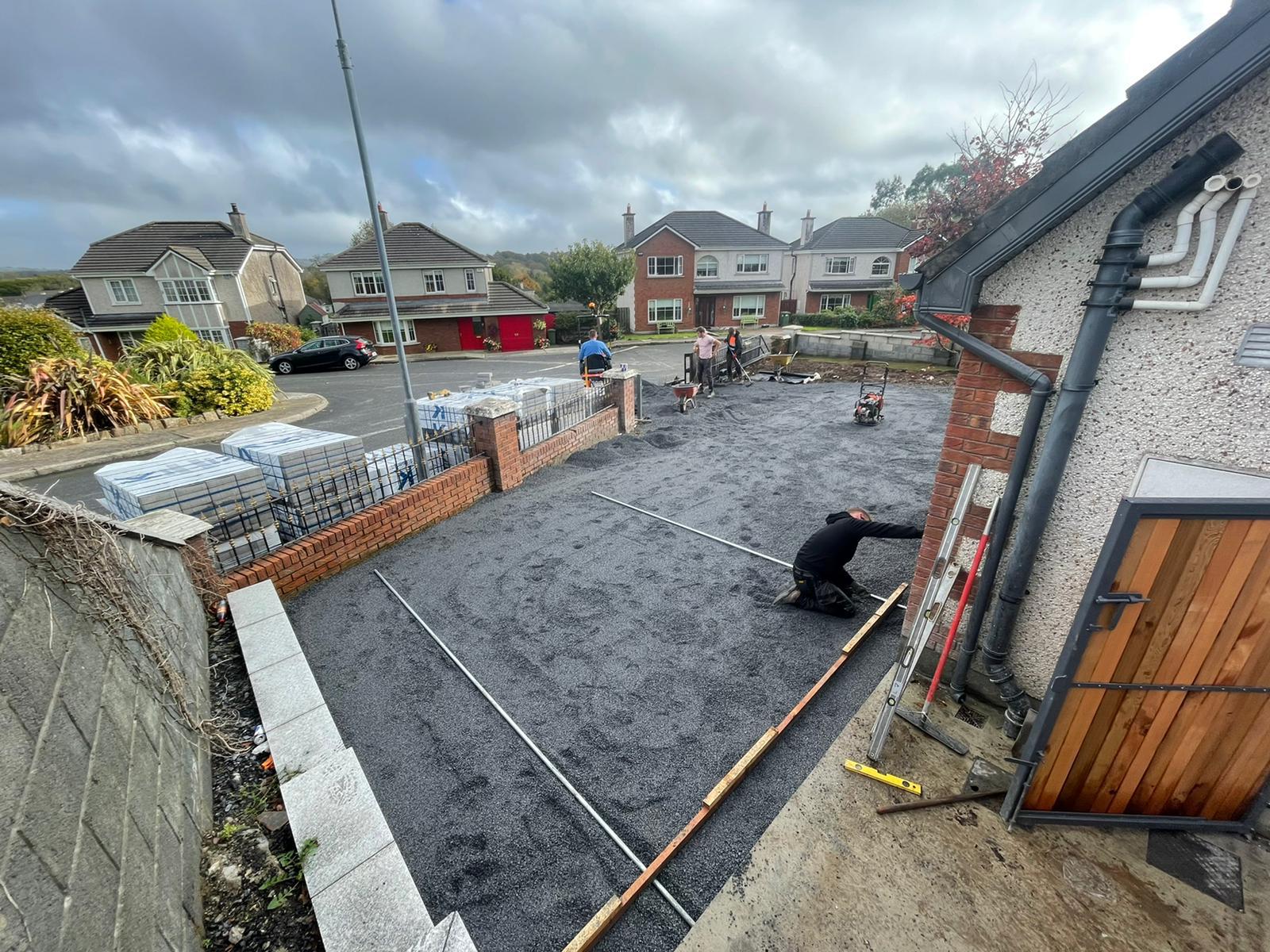 Blackwater Driveways and Patios project work